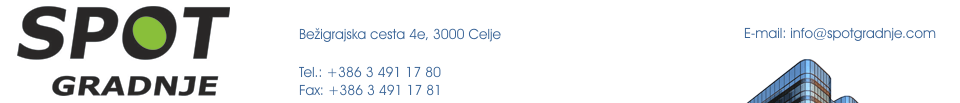 Logo SPOT GRADNJE D.O.O.